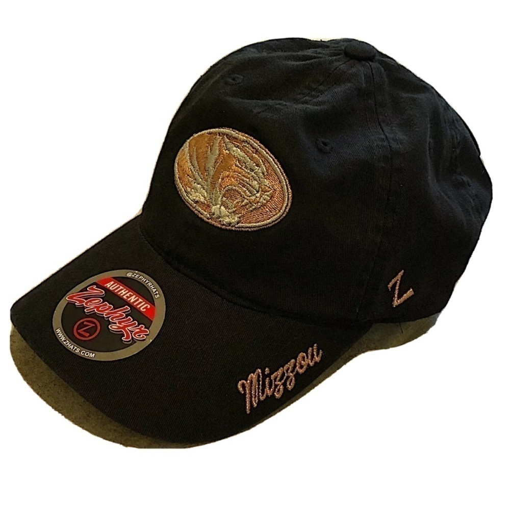 ๐ Mizzou Tigers black & gold adjustable hat